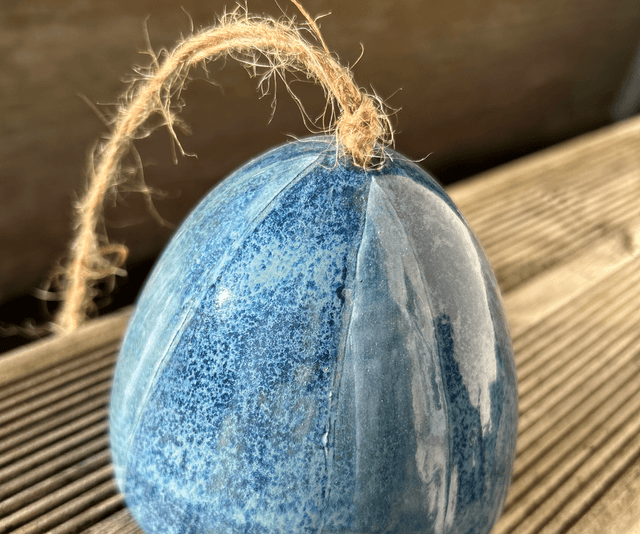 Cloche « double bleu »