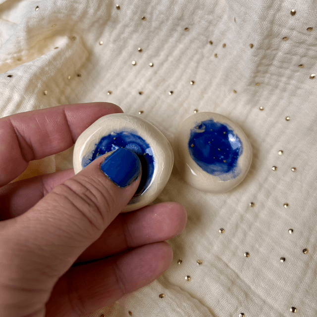 Pierre d’apaisement « bleu cosmique »