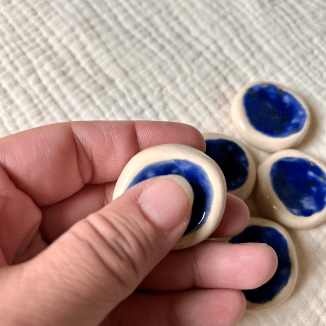 Pierre d’apaisement « bleu lagon »