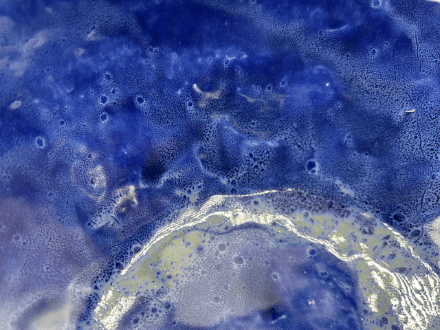 Saladier bleu nuit