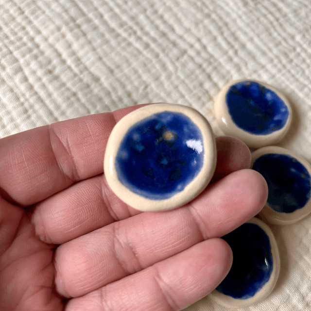 Pierre d’apaisement « bleu lagon »