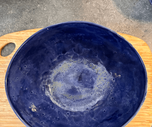 Saladier bleu nuit